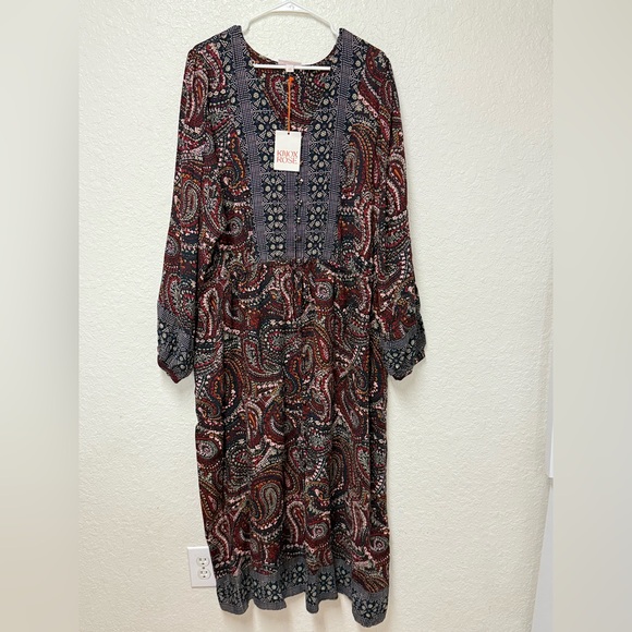 Knox Rose Dresses & Skirts - NWT KNOX ROSE Paisley Print Dress